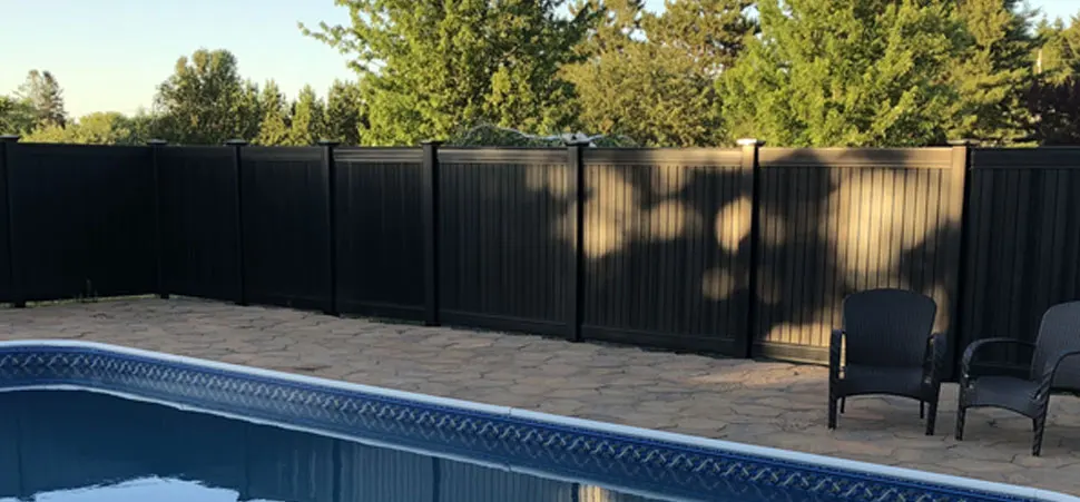 Los Angeles Vinyl Pool Fence Above Ground Pool Fencing