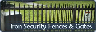 Iron Security Fences & Gates Handcrafted Security Iron Gate